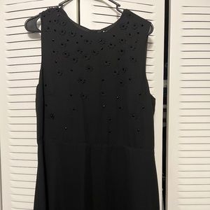 Black sleeves dress